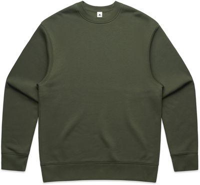 Am image of a Custom AS Colour Mens Relax Crew in Cypress!