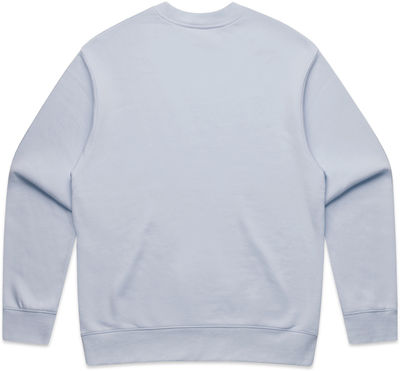 Am image of a Custom AS Colour Mens Relax Crew in Powder!