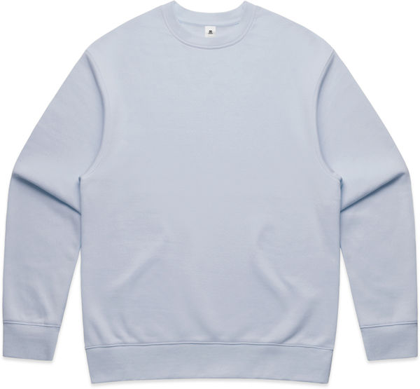 Am image of a Custom AS Colour Mens Relax Crew in Powder!