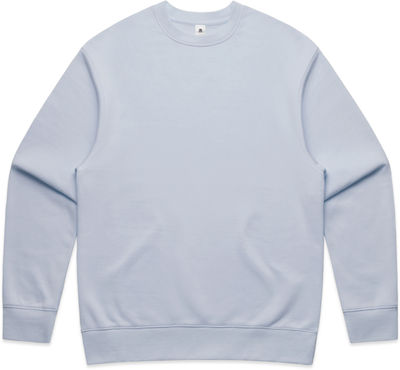 Am image of a Custom AS Colour Mens Relax Crew in Powder!
