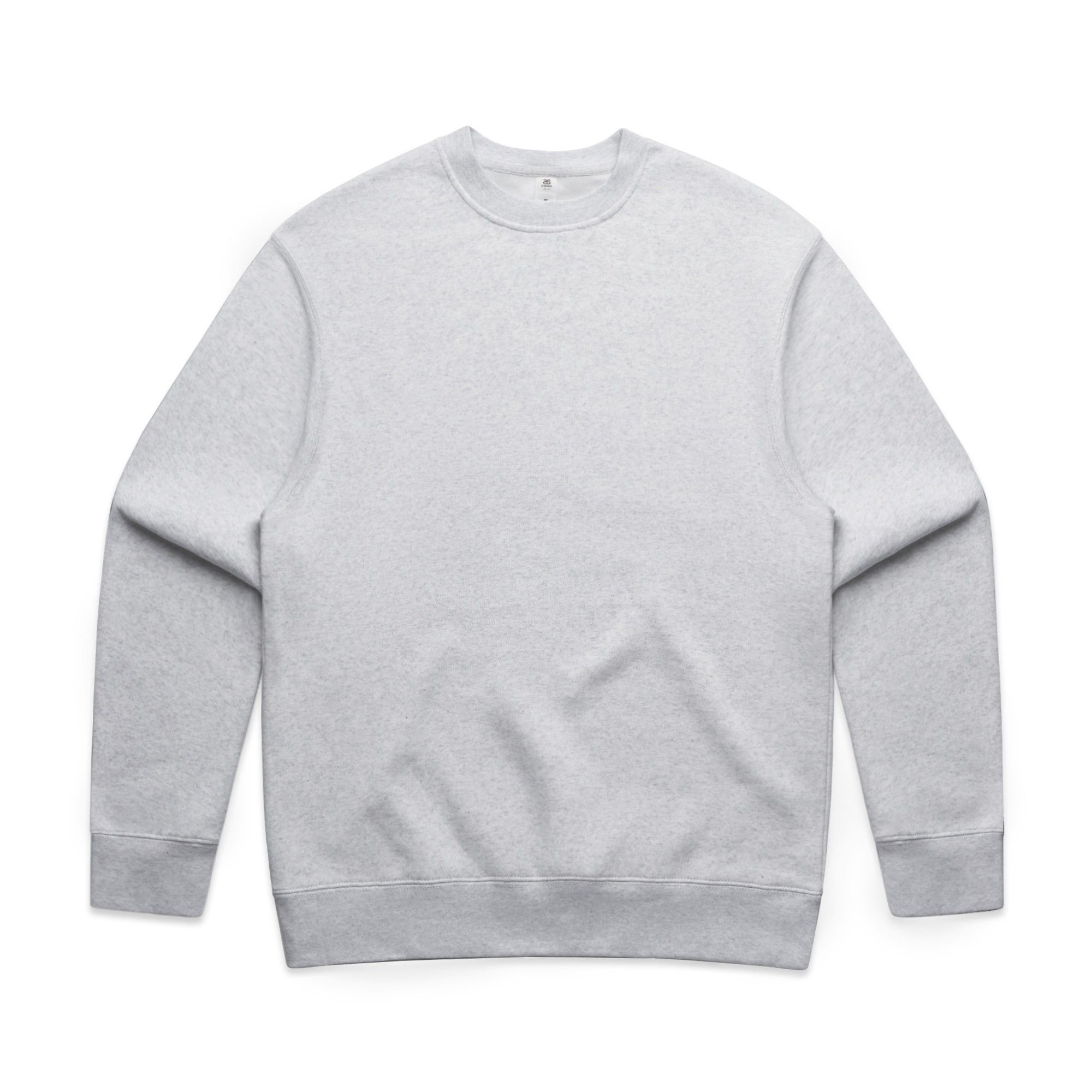 AS Colour Mens Relax Crew in White Heather