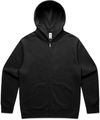 Am image of a Custom AS Colour Mens Relax Zip in Black!