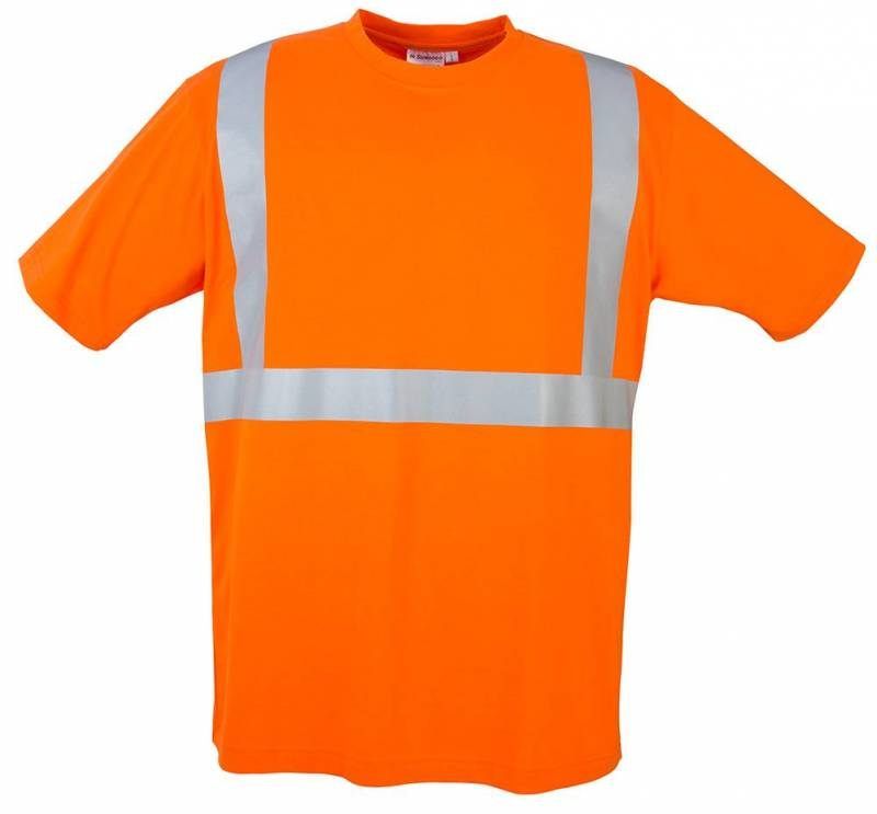 Sumaggo Safety 100 Percent Cotton Tshirt in Orange