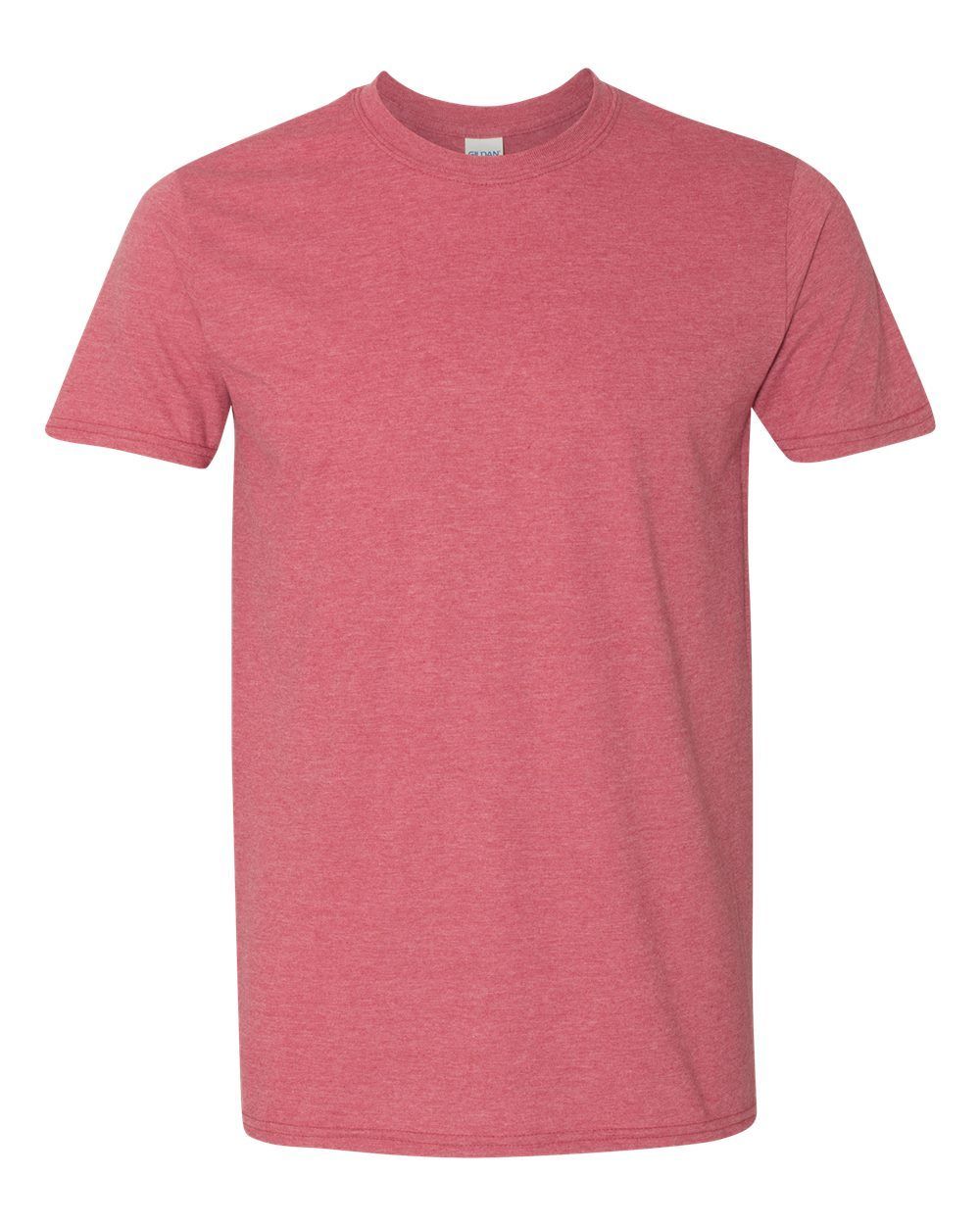 Gildan Softstyle T Shirt in Heather Cardinal Red
