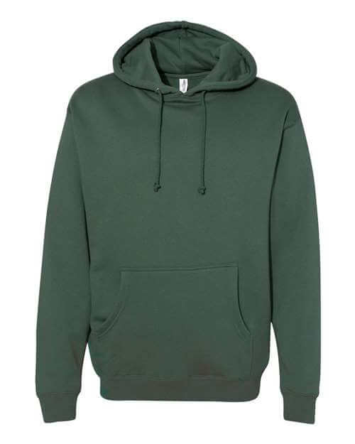 Independent Trading Co. Heavyweight Hooded Sweatshirt in Alpine Green