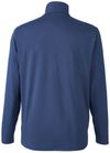 Am image of a Custom Puma Golf Men's Cloudspun Quarter Zip in NAVY BLAZER HTHR!