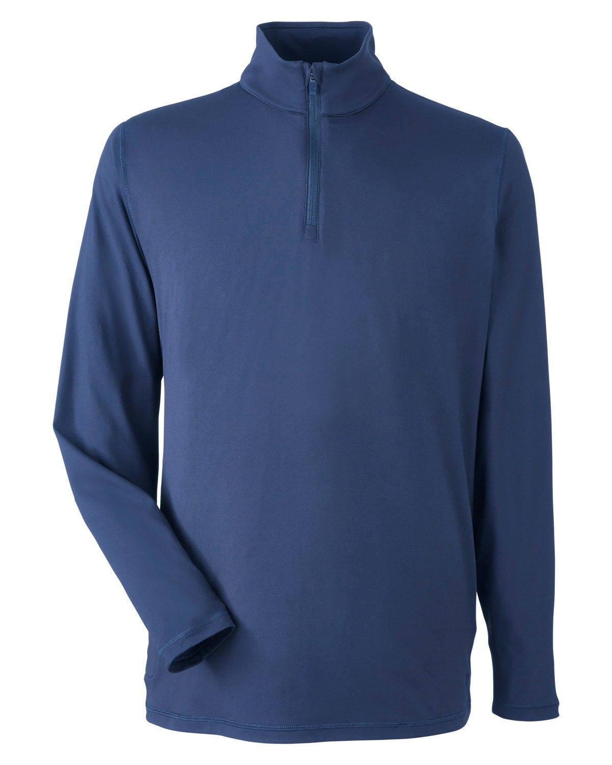 Puma Golf Men's Cloudspun Quarter Zip in NAVY BLAZER HTHR