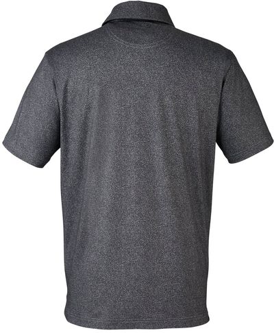 Am image of a Custom Puma Golf Men's Cloudspun Primary Polo in PUMA BLACK!