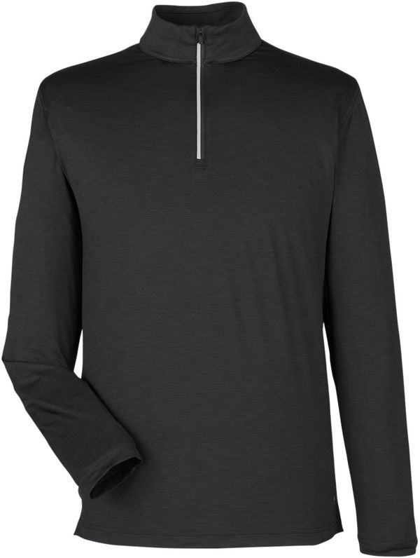 Am image of a Custom Puma Golf Mens Quarter Zip in Puma Black!