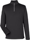 Am image of a Custom Puma Golf Mens Quarter Zip in Puma Black!