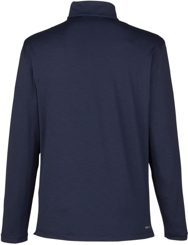 Am image of a Custom Puma Golf Mens Quarter Zip in Navy Blazer!