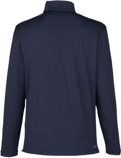 Am image of a Custom Puma Golf Mens Quarter Zip in Navy Blazer!