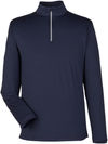 Am image of a Custom Puma Golf Mens Quarter Zip in Navy Blazer!