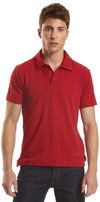 Am image of a Custom Jerico Bamboo Stretch Polo in Cardinal Red!