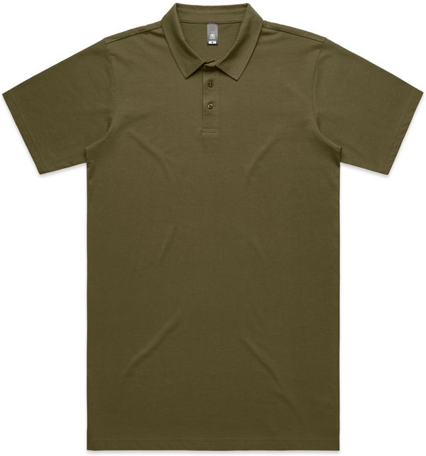 Am image of a Custom AS Colour Men's Chad Polo in Army!