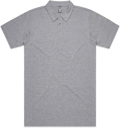 Am image of a Custom AS Colour Men's Chad Polo in Athletic Heather!