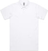 Am image of a Custom AS Colour Men's Chad Polo in White!