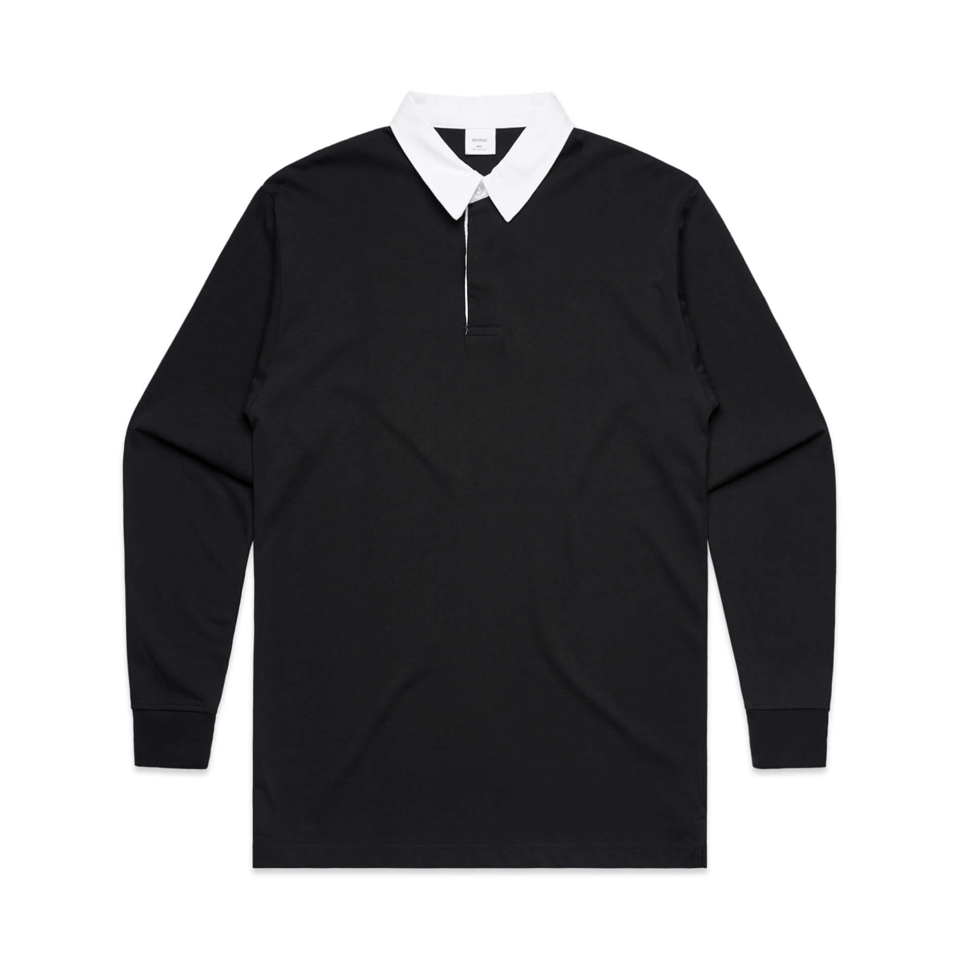 AS Colour Men's Rugby Jersey in Black