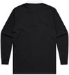 Am image of a Custom AS Colour Men's Rugby Jersey in Black!