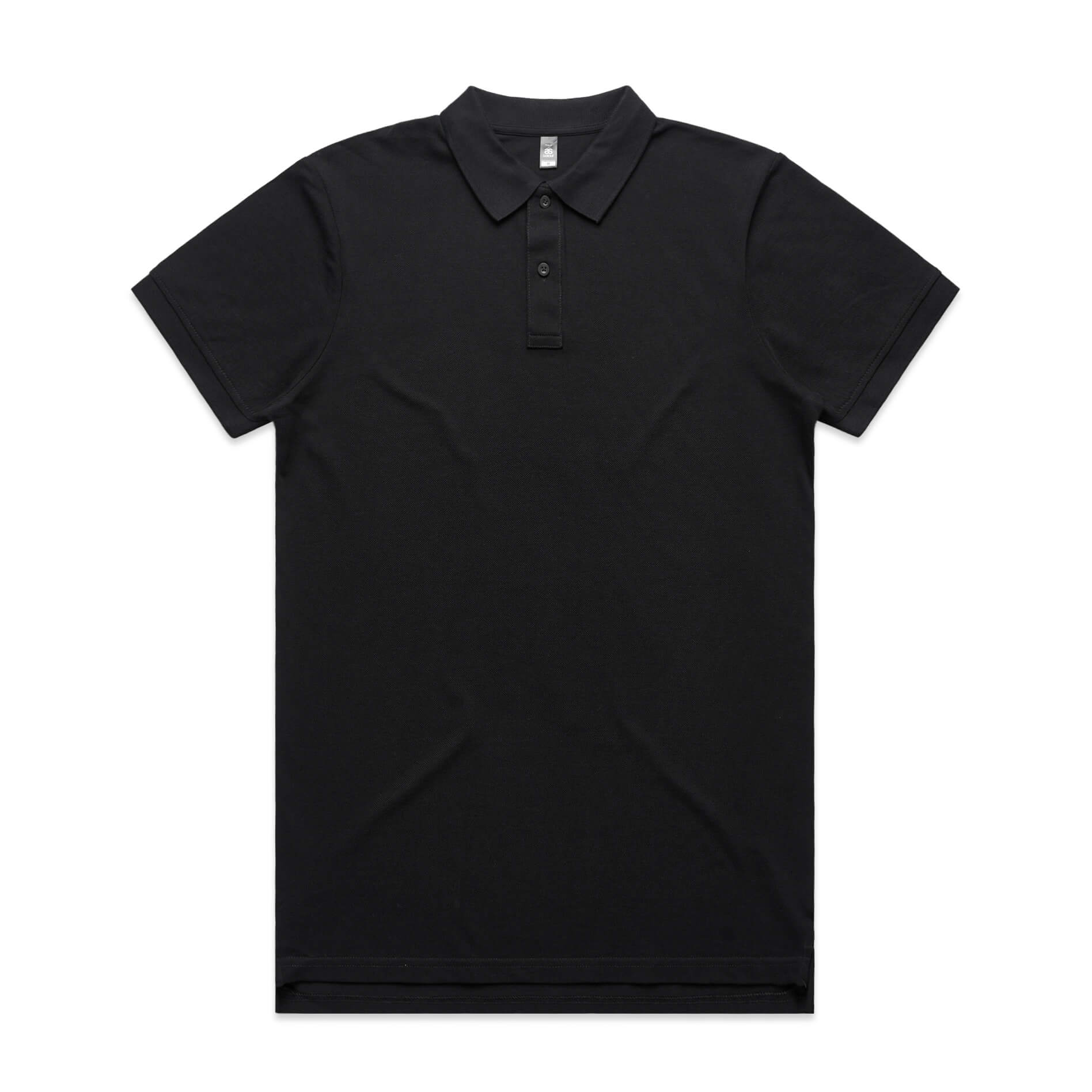 AS Colour Men's Pique Polo in Black