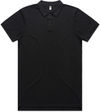 Am image of a Custom AS Colour Men's Pique Polo in Black!