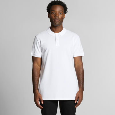 An image of a Custom AS Colour Men's Pique Polo!