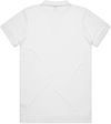 Am image of a Custom AS Colour Men's Pique Polo in White!