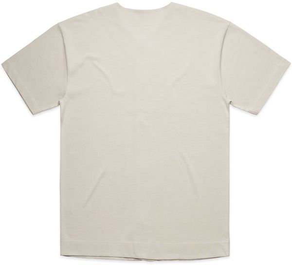 Am image of a Custom AS Colour Mens Heavy Baseball Jersey in Bone!