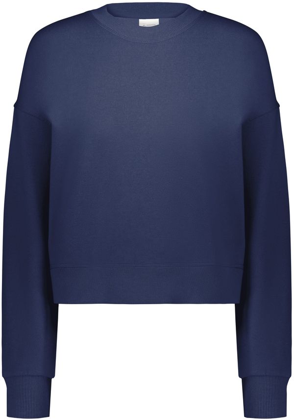 Am image of a Custom Augusta Ladies Slouchy Crew in Navy!