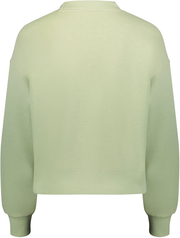 Am image of a Custom Augusta Ladies Slouchy Crew in Celery!