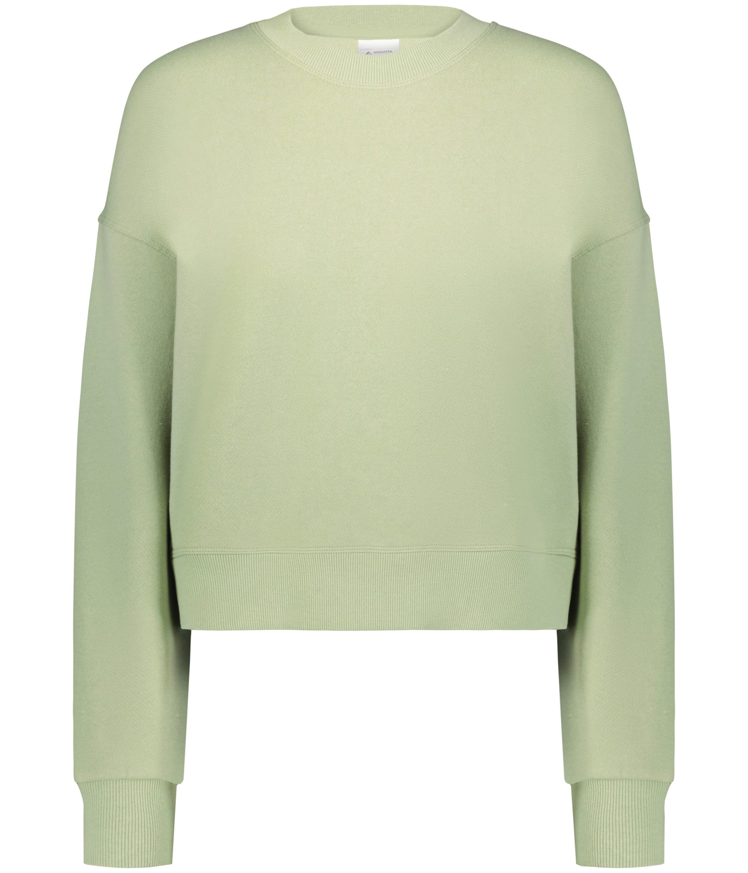 Augusta Ladies Slouchy Crew in Celery
