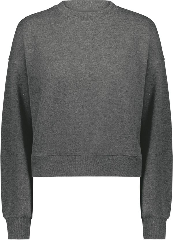 Am image of a Custom Augusta Ladies Slouchy Crew in Carbon Heather!