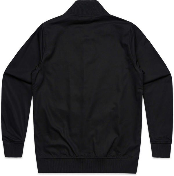 Am image of a Custom AS Colour Men's Bomber Jacket in Black!