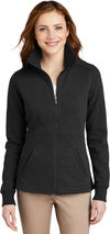 An image of a Custom Port Authority Ladies Slub Fleece Full Zip Jacket!
