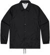 Am image of a Custom AS Colour Mens Coach Jacket in Black!