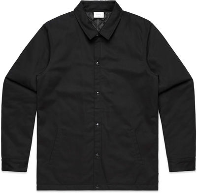 Am image of a Custom AS Colour Men's Work Jacket in Black!