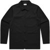 Am image of a Custom AS Colour Mens Chore Jacket in Black!