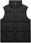 Am image of a Custom AS Colour Mens Puffer Vest in Black!