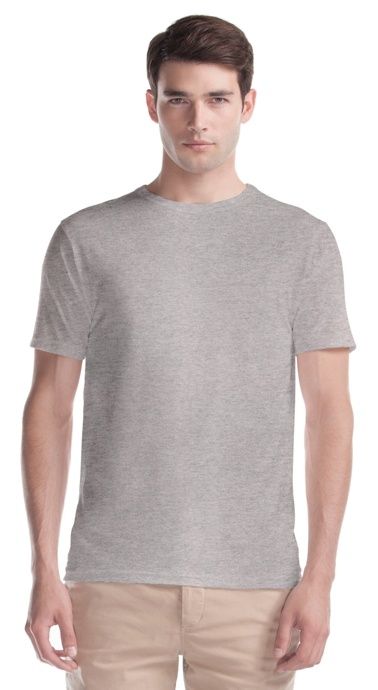 Jerico Bamboo T Shirt in Heather Grey