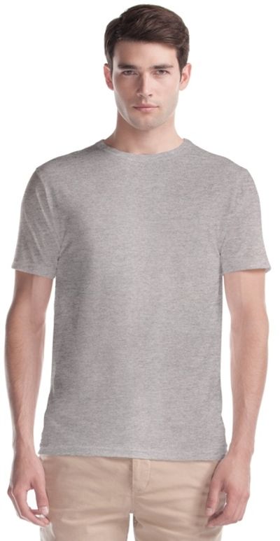 Am image of a Custom Jerico Bamboo T Shirt in Heather Grey!