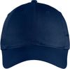 Am image of a Custom Nike Unstructured Twill Cap in Deep Navy!