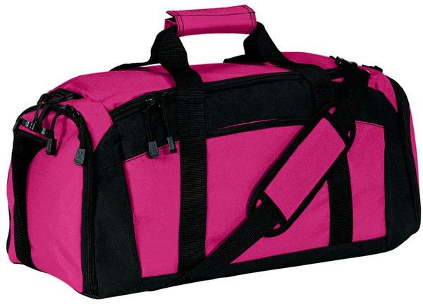 An image of a Custom Port Authority Gym Bag in Tropical Pink!