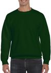 Am image of a Custom Gildan Adult DryBlend Fleece Crew in Forest Green!