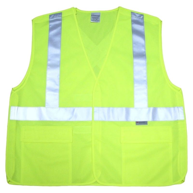 Sumaggo High Visibility 5 point Tear Away Vest in Lime