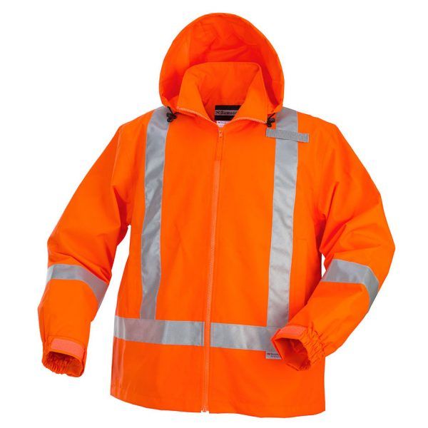 Sumaggo High Visibility Spring Jacket in Orange