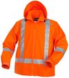 Am image of a Custom Sumaggo High Visibility Spring Jacket in Orange!
