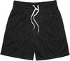 Am image of a Custom AS Colour Men's Court Shorts in Black!