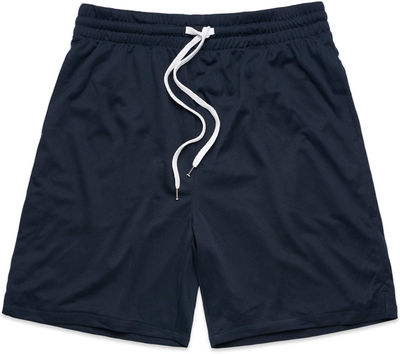 Am image of a Custom AS Colour Men's Court Shorts in Navy!