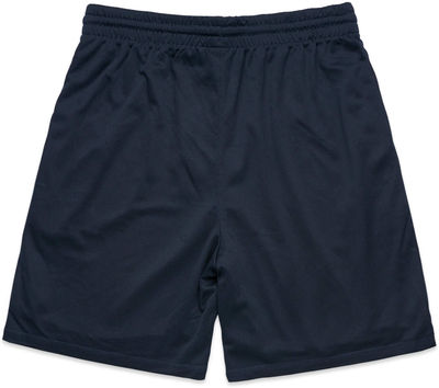 Am image of a Custom AS Colour Men's Court Shorts in Navy!