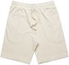 Am image of a Custom AS Colour Mens Stadium Shorts in Ecru!